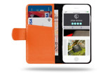 leather iPhone 17 wallet card holder case