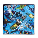 Snowboarding microfibre glasses and screen cleaning cloth
