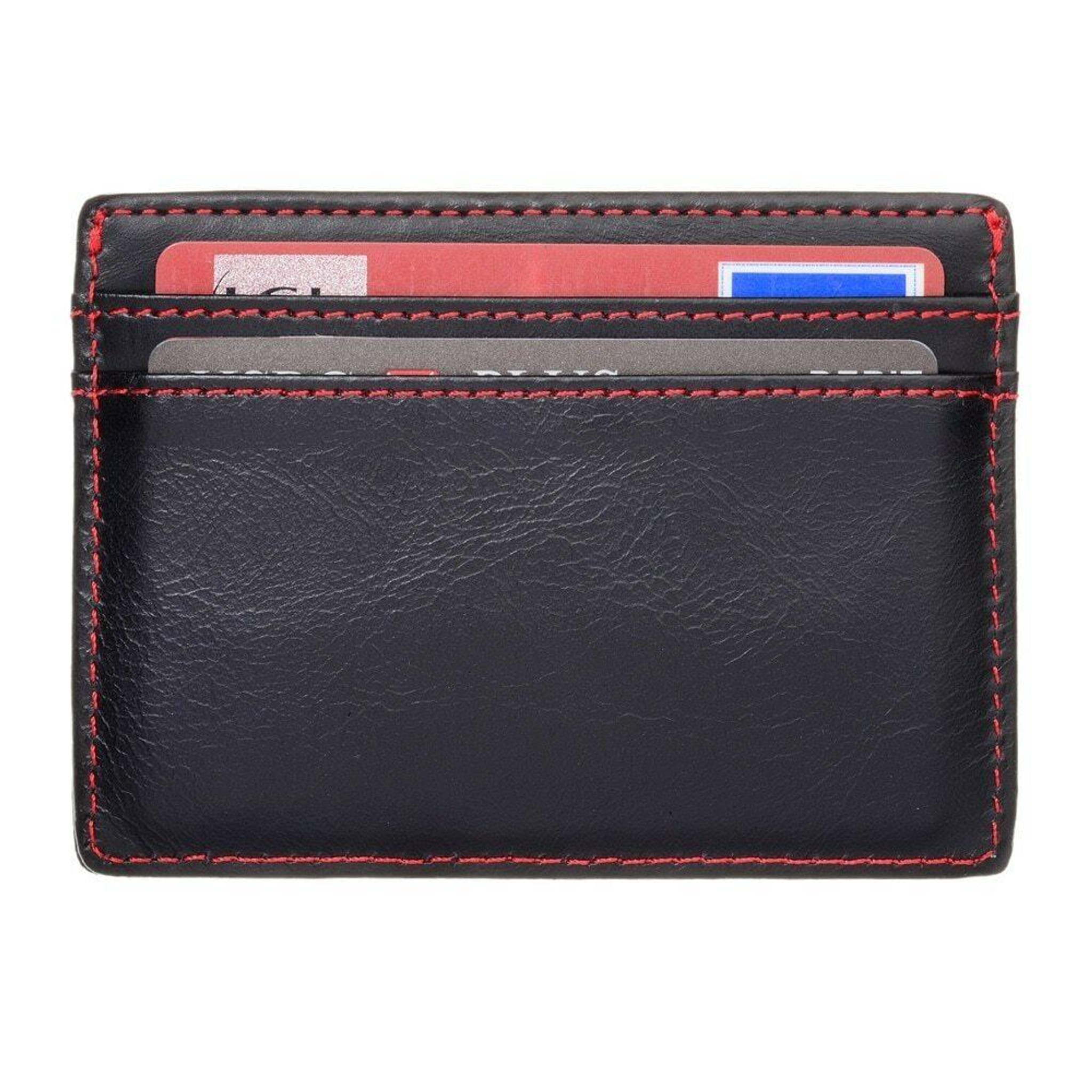 RFID Blocking Credit Card Holders by Ed Hicks, Real Leather, Men's