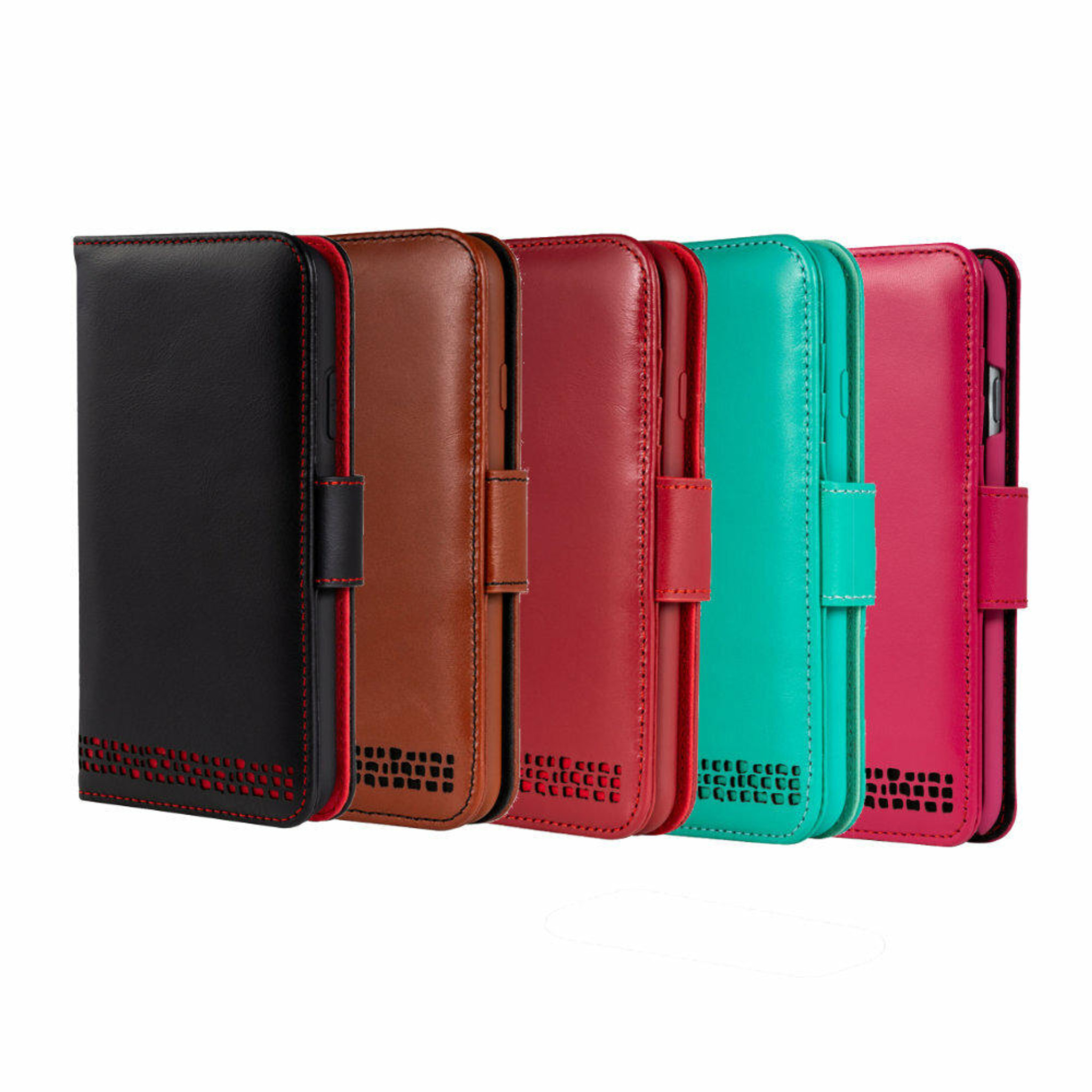 iPhone 12/12 Pro Flip Cover Leather Wallet Case