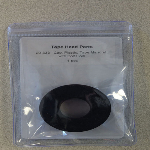 Plastic Cap with Hole for Tape Mandrel