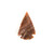 Agate Arrowheads, Pack of 100 and Black Pouch