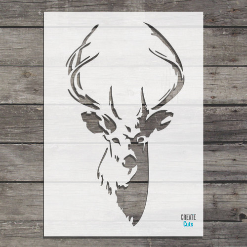 Stag Deer stencil