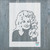 Dolly Parton American singer stencil