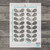 Stem mid century pattern Stencil sizes