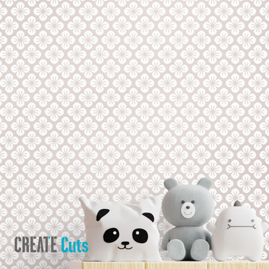 Japanese style UME pattern stencil