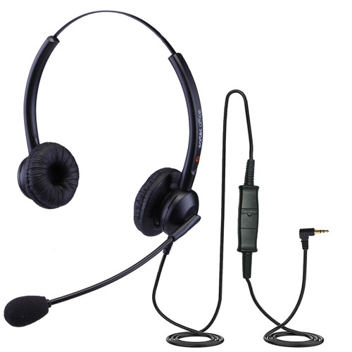 Grandstream Budgetone 102 telefon kompatibel headset - EAR308D