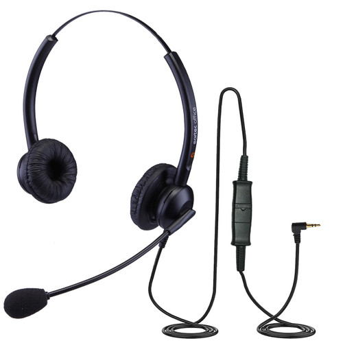Polycom IP320 Desktop telefon kompatibel Headset - EAR308D