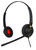 Agfeo ST 42 IP / ST 45 IP compatible duo flex boom headset - EAR510D
