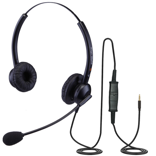 Yealink SIP W56P & W56H Dect Telefon Kompatibel Headset - EAR308D