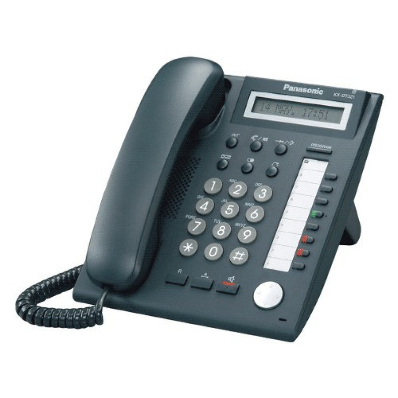 Wie programmiere ich mein Panasonic KX-DT321 Telefon