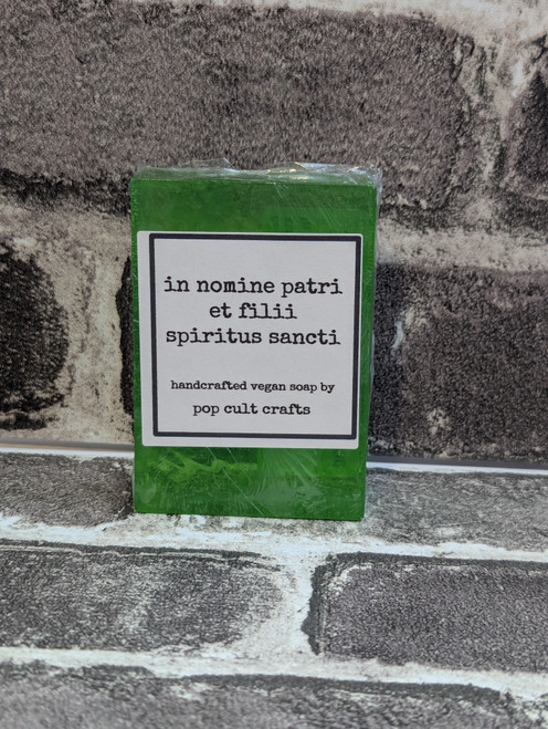 In Nomine Patri et Filii Spiritus Sancti soap In Nomine Patri et Filii Spiritus Sancti soap