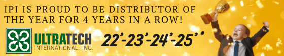 Ultratech Distributor of the Year for 3 years