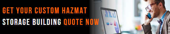 Outdoor HazMat Storage Building