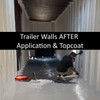 Shipping Container Walls AFTER Rust Killer Application and Topcoat (*Actual User Photo)