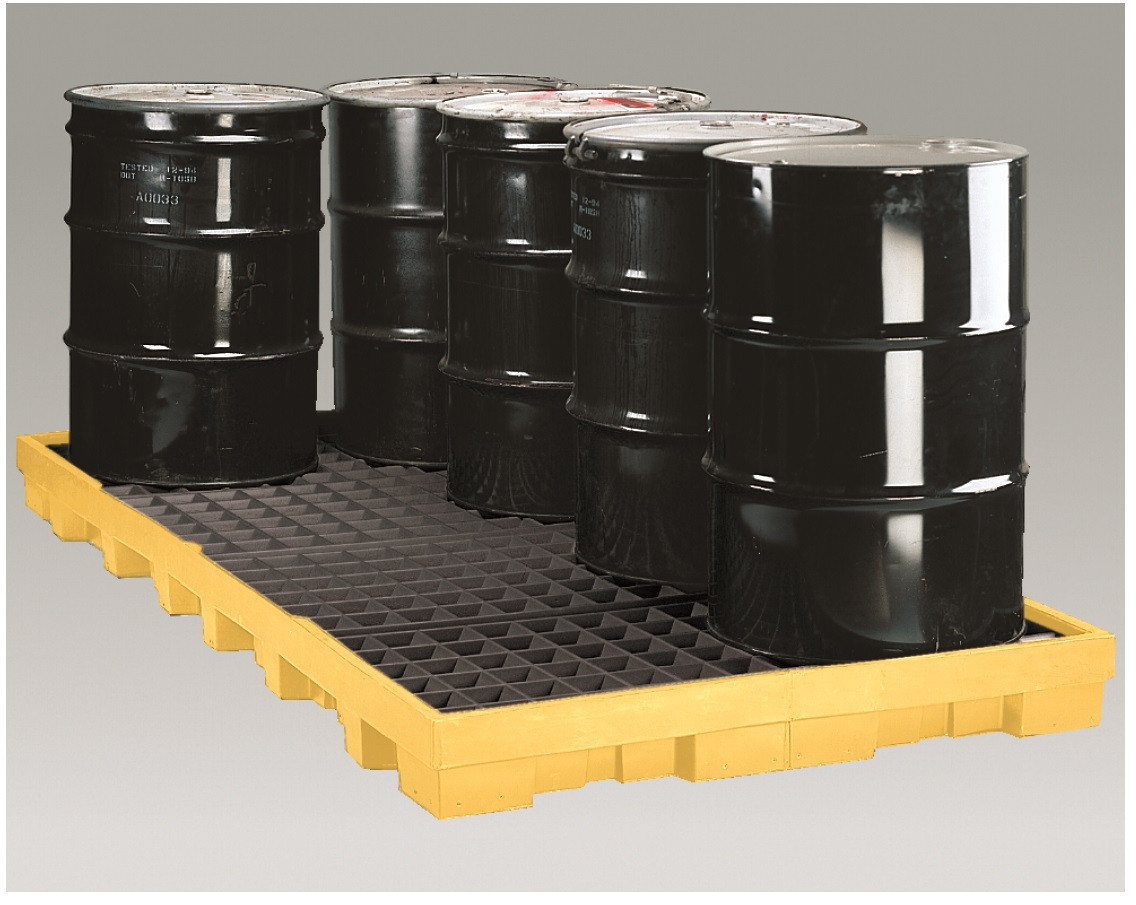Eagle 4 Drum Spill Containment Pallet Inline Poly 1647