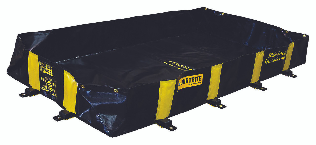 Justrite Rigid Lock Quickberm 4 X 8 X 12 28514