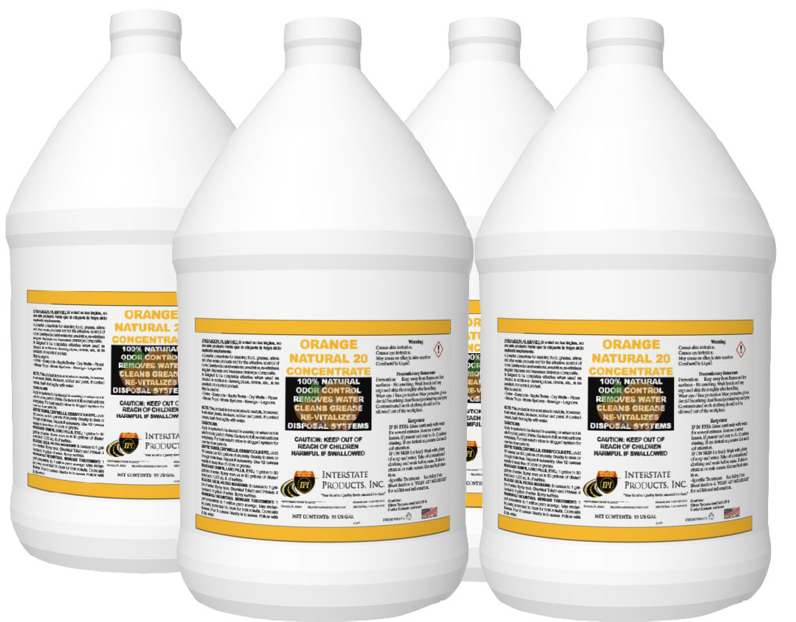 Orange Natural 20 Concentrate - Interstate Products, Inc.