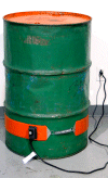 Morse 30 Gallon Steel Drum Heater, 230V 710-30-230