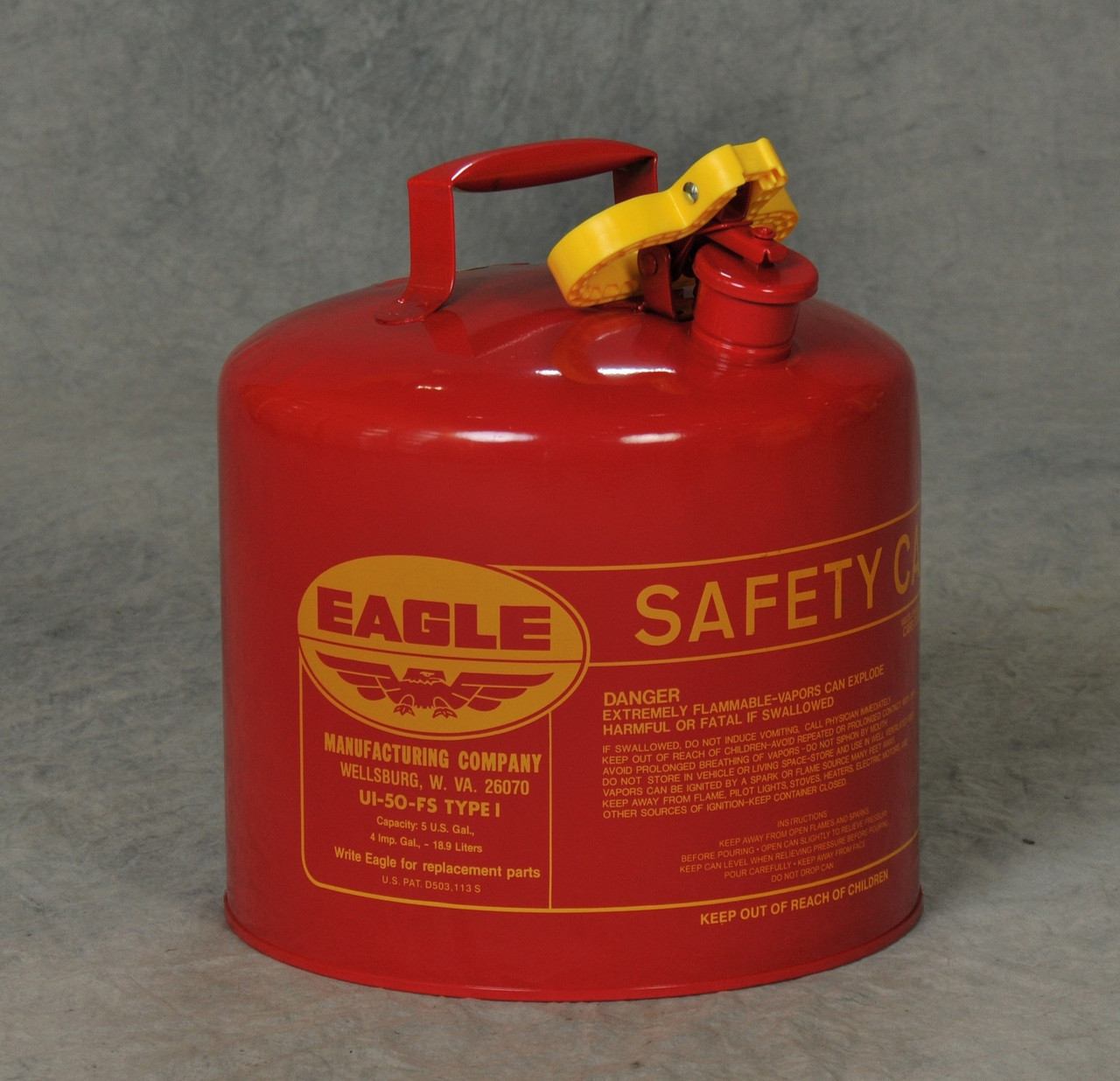 Eagle UI-50-S - Safety Can - 5 Gallon