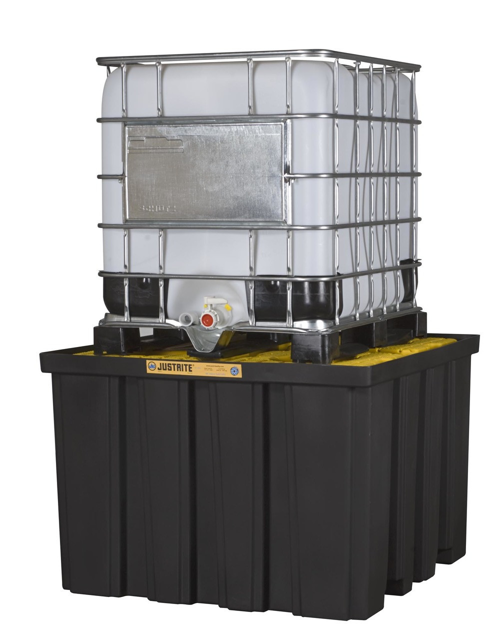 Justrite EcoPolyBlend 28674 IBC Indoor Pallet @ Justrite