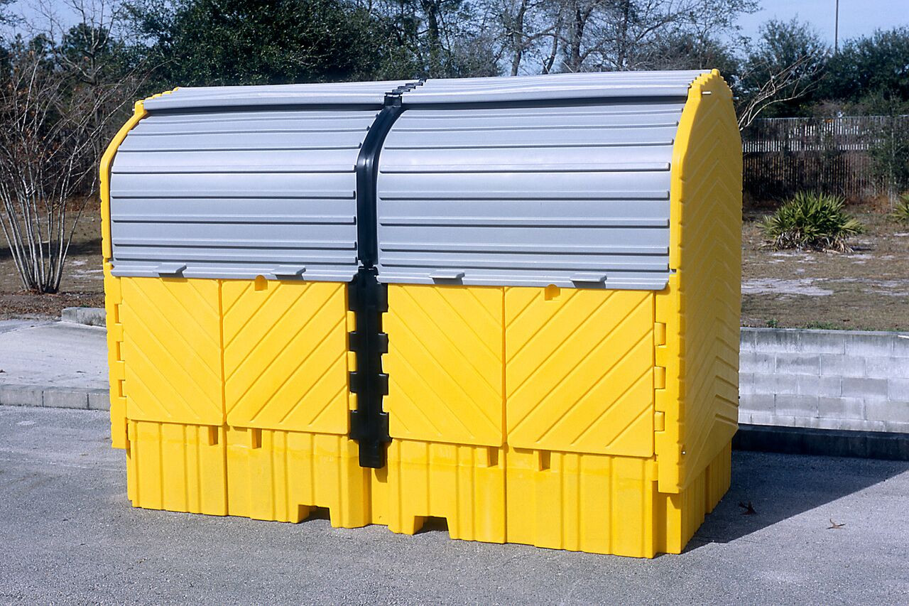 Ultra Twin IBC Hard Top - With Drain - 1149