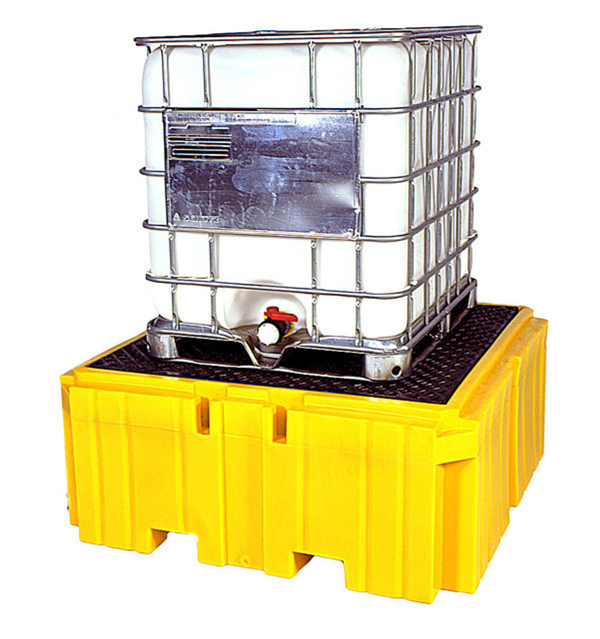 Small Yellow Parts Bin - Corrosion Resistant Stackable Bin