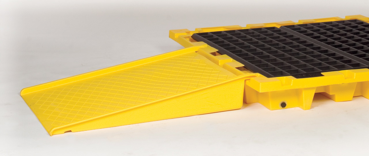 Eagle 1689 Yellow Poly Pallet Ramp - 1689