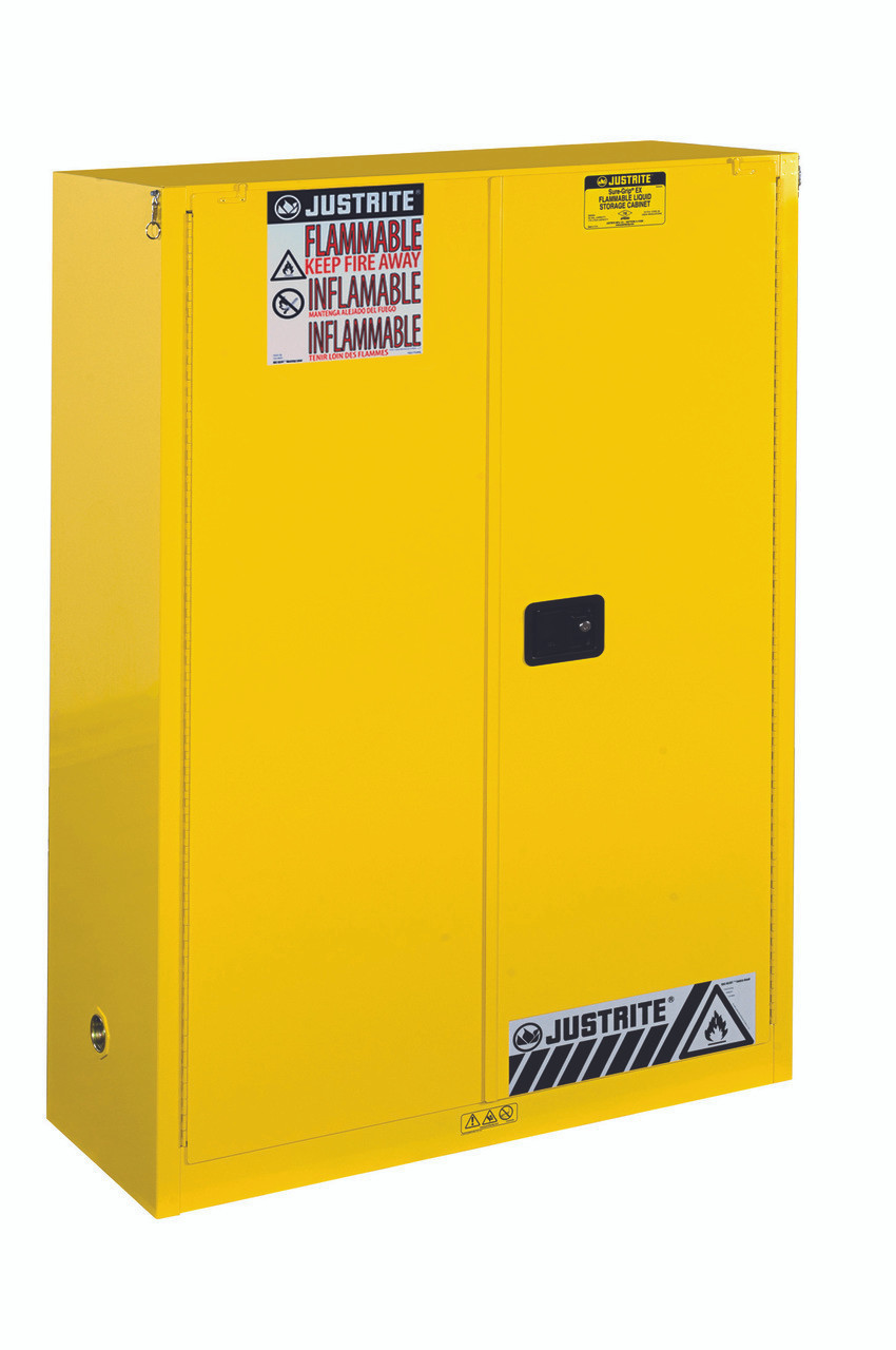 Justrite 45 Gal Flammable Safety Cabinet - 894520 Justrite Self Close
