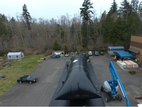 pillow with water bladder