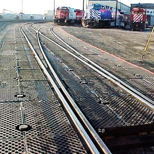 Ultra Track Pan - Side Pan With Grates - No Covers - 9576