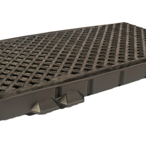 Ultra Track Pan - Side Pan With Grates - No Covers - 9576