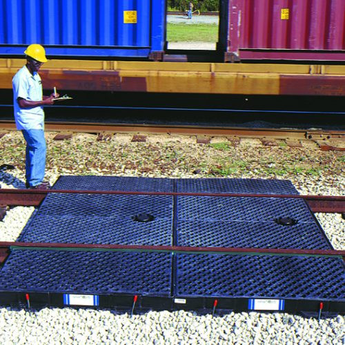 Ultra Track Pan - Side Pan With Grates - No Covers - 9576