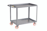 Welded Service Cart w/Perforated Deck