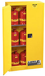 Standard Justrite Flammable Safety Cabinets