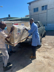 Interstate Products partners with GEM for Water Bladder Donations for Hurricane Melissa Relief at Jamaican Hospital