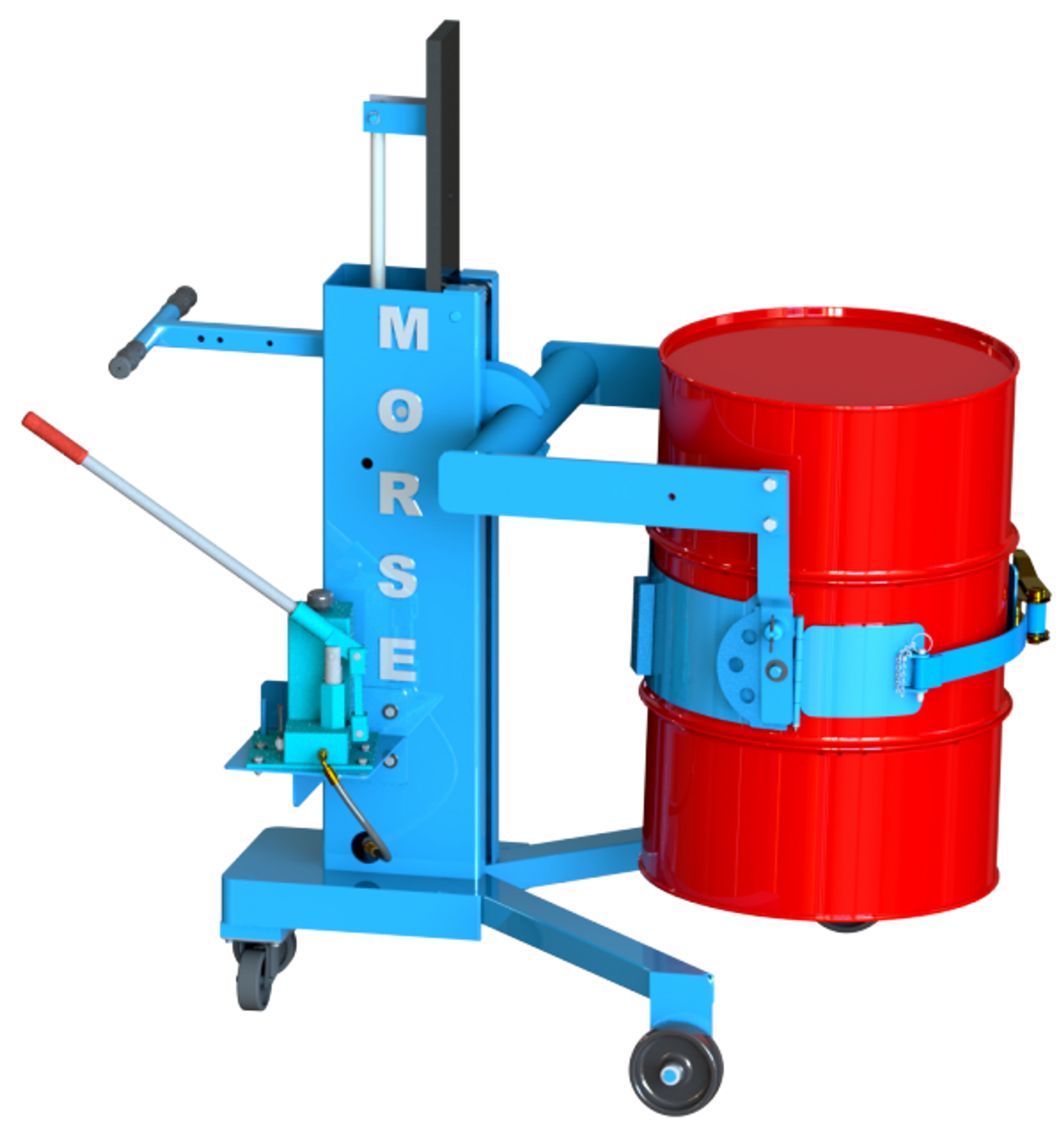 Drum Lifter Palletizer Morse Battery Power Lift