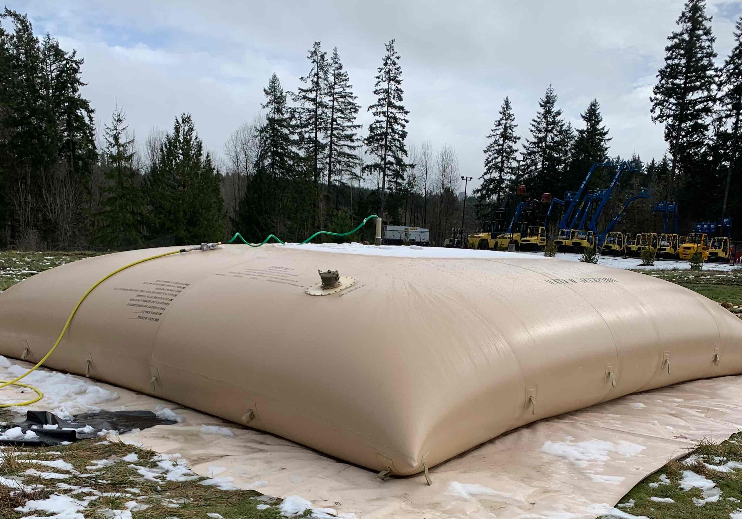 20,000 Gallon Military Water Storage Tanks @ IPI 20,000