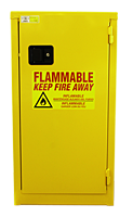 Jamco Flammable Slimline Cabinet - 18 Gallons - Manual Close