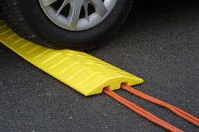 Cable Protector - AMS® 5 Channel Center Section - Yellow/Black
