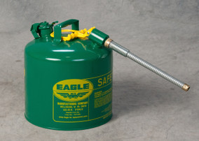 Eagle 5 Gallon Kerosene Safety Can with 5/8