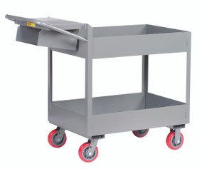 Picking Cart w/6" Deep Shelves