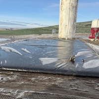 Non Potable Water Pillow Tank w/Ground Mat - 15,000 Gallons