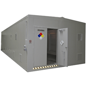 Custom Lithium Battery Storage Building