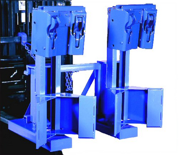 Morse Forklift Attachment for Two Drums
