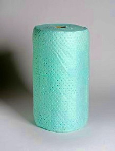 UER150-FF HazMat Fine Fiber Bonded Sorbent Roll (Medium-Weight)