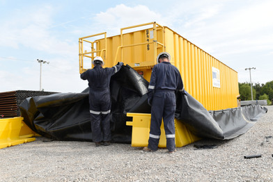 Ultratech Containment Wall Berm System