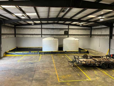 Containment Wall Berm System Complete