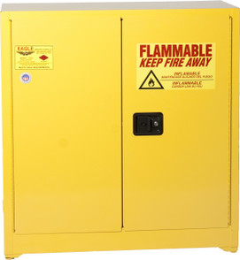 Eagle 1932X Flammable Storage Cabinet - 30 Gal - Manual Close