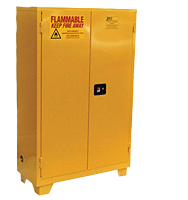 Jamco 120 Gallon Forkliftable Safety Cabinet - Manual Close
